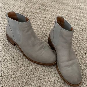 Gray Booties